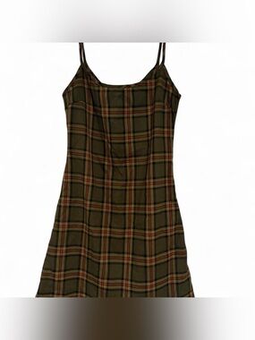 Brand new with tags Green Plaid Frances Unif Dress size XS.